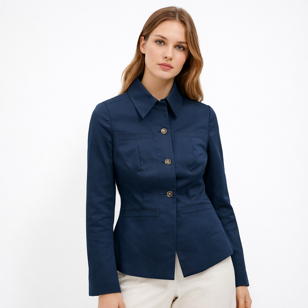 Damen Hemd-Jacke, Business-Jacke